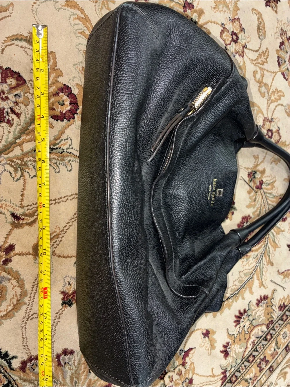 kate spade pebbled leather
